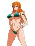 1girl 1girl 1girl big_breasts breasts brown_eyes female_focus female_only kagemusha mature mature_female nami one_piece orange_hair solo_female solo_focus tagme