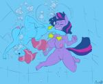 2girls air_bubble angry anthro areola backflip barefoot big_breasts breasts byondrage cup_cake cup_cake_(mlp) earth_pony feet female fight friendship_is_magic gritted_teeth hasbro kicking milf my_little_pony nipples nudity plantigrade_anthro puffy_vulva pussy swimming thighs thunder_thighs twilight_sparkle twilight_sparkle_(mlp) underwater vulva