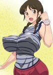  1girl big_breasts breasts completely_nude erect_nipples female_focus female_only large_nipples looking_at_viewer natsume_amano nipples nude shiny_breasts shiny_skin solo_female solo_focus summer_adams tagme yo-kai_watch yukimaru_(gojo) 