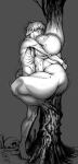  animate_inanimate big_breasts breast_sucking breastfeeding breastfeeding_during_sex chubby_female double_deck grey_scales human_skull lactation larger_female nightmare_waifu no_eyes no_head plant_girl skinny_male smaller_male standing_sex sucking_breasts sucking_nipples thick_thighs tree tree_girl vaginal vaginal_penetration veins 