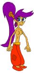  1girl female_only no_shirt shantae shantae_(character) shantae_(series) solo_female topless topless_female transparent_background 