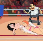  bonnie_swanson crowd family_guy lois_griffin voyeur yuri 