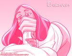  1boy 1girl 2022 big_penis cartoon_network chickpea clothed_female_nude_male dark-skinned_female face_mask facemask fellatio fellatio_under_mask interracial light-skinned_male light_skin looking_at_partner male male/female mask masked_female maskjob milf monochrome mouth_mask pink_background pink_theme pov priyanka_maheswaran steven_universe straight uncensored veiny_penis 