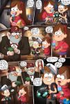 2girls blush dipper_pines gravity_balls gravity_falls mabel_pines multiple_girls shadman tommy_simms wendy_corduroy