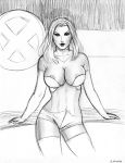 2008 attractive big_breasts breasts emma_frost hair lipstick marvel mature milf nipples pussy rplatt russell_platt white_queen x-men