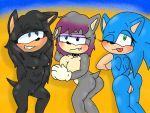 death_the_hedgehog genderswap izora_the_hedgehog laying_down nude sega sonic sonic_oc sonic_the_hedgehog sonic_the_hedgehog_(series) sonica_the_hedgehog