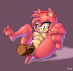 amy rose from sega by vicioustyrant