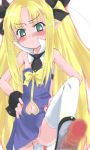  astarotte astarotte_no_omocha! blonde_hair footjob lotte_no_omocha 