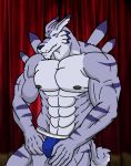 jockstrap male partially_clothed solo weregarurumon