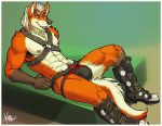 boots fox harness jockstrap male solo