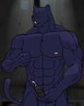 cum jerking_off male nippleplay panther solo