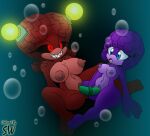 2girls ass big_breasts breasts curvy dildo double_ended_dildo f/f female female/female mobian nude original_characters sega sex shadowwalk sonic_(series) sonic_the_hedgehog_(series) underwater underwater_sex water yuri zoner