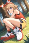 1girl ai_generated haruka_(pokemon) haruka_(pokemon)_(remake) may may_(pokemon) sexy sexy_ass sexy_body sexy_pose