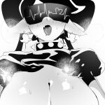  1girl 1girl 1girls alternate_costume big_breasts black_gloves breasts callie_(splatoon) clothes clothes_lift gloves hypno_shades_(splatoon) inkling inkling_girl mole mole_under_eye nintendo norishiitsu octo_callie official_alternate_costume open_mouth pointy_ears shirt shirt_lift splatoon splatoon_2 splatoon_2:_octo_canyon tentacle_hair tongue tongue_out 