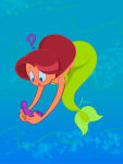 1girl dildo female furboz marina_(zig_and_sharko) mermaid solo underwater zig_and_sharko