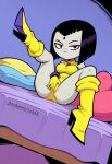 1girl ai_generated anal_sex ass ass_focus cartoon_network comic_book_character costume cum_in_ass dc dc_comics goth goth_girl grey_skin half_demon jeanbombila666 male male/female older older_female purple_hair rachel_roth raven_(dc) sex short_hair teen_titans teen_titans_go young_adult young_adult_female young_adult_woman