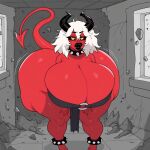 1girl ai_generated ass assquake big_ass big_breasts breasts debris destruction dondorodan729 earthquake falling_debris fundoshi fundoshilover101 gigantic_ass gigantic_breasts huge_ass huge_breasts original original_character twerking