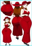  1girl ai_generated ass big_ass breasts fundoshilover101 huge_ass nintendo pauline super_mario_bros. 
