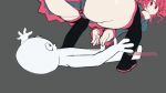  1boy 1girl ass assquake big_ass breasts earthquake facesitting gif gif gif huge_ass kasane_teto myshihanginfr vocaloid 