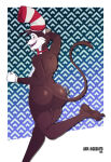 1boy 2026 2d_(artwork) 2d_artwork 5_fingers 5_toes anthro anthro_only artist_name ass barefoot big_ass black_eyes black_fur blush bow bowtie clothing digital_media_(artwork) dr_seuss fangs feet felid feline felis from_behind furry furry_male huge_ass humanoid humanoid_feet ivan_incognito_(artist) leg_lift looking_at_viewer looking_back male male_focus male_only mammal open_mouth smile solo standing_on_one_leg tail teeth the_cat_in_the_hat the_cat_in_the_hat_(2026) the_cat_in_the_hat_(character) thighs toes top_hat two_tone_fur warner_bros warner_bros._animation warner_brothers whiskers white_fur wide_hips