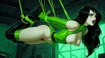  ass bondage breasts erect_nipples kim_possible latex_bodysuit latex_thighhighs public pussy shego suspension_bondage thighs 