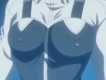  1girl animated bible_black big_breasts brown_hair gif kurumi_imari mosaic_censoring stripped 