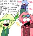 bluuzick_(kevin) broz_boyz broz_boyz_go fellatio ghost_girl hackzack_(zack) heart_symbol moaning oc ocs original_character original_characters sucking_penis zlayway_(miles)