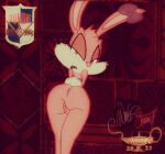 anus ass ass_focus babs_bunny bent_over big_ass blue_eyes bottomless bunny_ears bunny_girl bunny_tail creative_signature dumontcartoons eyelashes feet_out_of_frame from_behind fur furry furry_female hair_ribbon half-closed_eyes long_ears long_eyelashes looking_at_viewer looking_back open_mouth pink_fur purple_bikini purple_bikini_top purple_bra purple_ribbon pussy rabbit rabbit_ears rabbit_girl rabbit_tail seductive seductive_eyes seductive_look signature tiny_toon_adventures two-tone_fur white_fur