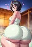  1girl ai_generated ass big_ass big_breasts bleach breasts gigantic_ass huge_ass juuicy_ai kuchiki_rukia shounen_jump 