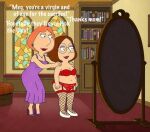  bad_mother family_guy fishnets lois_griffin meg_griffin sacrifice 
