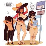  ... 1boy 1girl 2_girls age_difference asian asian_latina beach beach_day beauty_mark big_boobs big_breasts bikini black_eyes black_hair blush blush_lines blushing boobs braid braided_ponytail breasts bulge bulge_down_leg bulge_through_clothing bulge_under_clothes cleavage command_grab command_grab's_mom dark-skinned_femboy dark-skinned_male dark-skinned_sissy dark-skinned_twink dark_skin daughter daughter_is_bigger dialogue english_text female_human femboy hat herica_chandra_(nuclearwasabi) huge_boobs huge_breasts huge_cock human landlord's_son_(nuclearwasabi) larger_female long_hair male male_human mariya_chandra_(nuclearwasabi) milf mole mole_above_mouth mole_on_arm mole_on_breast mole_on_crotch mole_on_thigh mole_under_eye mother_&amp;_daughter nuclearwasabi older_female outside overflowing_breasts penis penis_to_the_knees penis_visible_through_pants purple_hair sandals size_difference skindentation small_but_hung smaller_female smaller_male sunglasses sweat sweatdrop sweating sweaty tagme tan_body tan_skin text thong tinted_eyewear top_heavy visor younger_male 