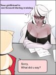  2_girls amazon_prime big_breasts big_breasts blond blond_hair blonde blonde-haired_female blonde_female blonde_hair blonde_hair_female breasts carmilla_carmine cartoon charlie_morningstar charlie_morningstar_(hazbin_hotel) cleavage deep_cleavage demon_girl distracted hazbin_hotel hazbin_hotel_(season_2) hellaverse long_hair mature mature_body mature_female mature_figure mature_woman milf milf_body spindlehorse_toons twitter very_long_hair vivienne_medrano vivziepop 
