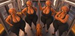 octopus orange_skin subway_train worm's-eye_view
