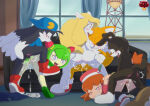 3boys 3girls 4kids_entertainment animaniacs cosmo_the_seedrian creampie crossover cum cum_in_pussy cum_inside female fox interspecies klonoa klonoa_(series) ladybomber lolo_(klonoa) male miles_"tails"_prower minerva_mink mink monkey namco nude seedrian sega sex sonic_(series) sonic_the_hedgehog_(series) sonic_x tagme tails_the_fox tms_entertainment unknown_species warner_bros warner_bros._animation warner_brothers yakko_warner