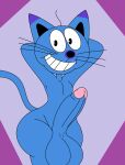 2d_(artwork) 2d_artwork anthro armpits arms_up balls big_penis big_testicles black_eyes blue_fur digital_media_(artwork) domestic_cat erect_penis erection felid feline felis furry furry_male genitals grin heavymetalrules huge_penis huge_testicles large_penis large_testicles male male_only penis puss_in_boots puss_in_boots_(film) puss_in_boots_tales_of_magic simple_background smile solo tail teeth teeth_showing testicles thick_thighs thighs whiskers wide_hips