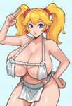  1girl ai_generated ass big_ass big_breasts breasts fundoshi huge_ass huge_breasts mario_(series) nintendo princess_peach 