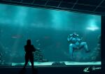 2girls anthro art asphyxiation big_breasts breathplay digital drowning female fetish fetish_art furry goat hernanart0x human milf nude r18g ryona starr21 thicc_thighs toriel undertale undertale_(series) underwater zorr234