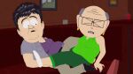 clothed_sex mr._garrison scissoring south_park yuri
