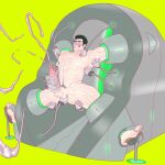 1boy alternate_version_at_paywall big_penis black_hair clark_kent closed_eyes corrosivebanana cumming groping kryptonian kryptonite male male_feet male_tickling muscular muscular_male nude nude_male overstimulation restrained solo_male superman superman_(series) tickle_machine tickle_torture tickling tickling_thighs toes_tied yaoi