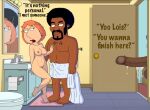  bbc family_guy jealous jerome_washington lois_griffin semen 