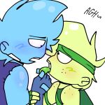 2boys blush bluuzick_(kevin) broz_boyz broz_boyz_go innuendo moan moaning oc ocs original_character original_characters tongue_out yaoi zlayway_(miles)