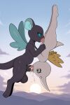  3_fingers 3_toes 69_position absurd_res ai_generated anthro anthro_on_anthro anthro_penetrated anthro_penetrating anthro_penetrating_anthro balls bandai_namco big_balls big_penis biped black_body black_eyes blue_sclera blue_wings bodily_fluids card_captor_sakura cloud crossover cum cum_on_body cum_on_face cum_on_penis cupimon digimon digimon_(species) duo feet fellatio fingers flying genital_fluids genitals green_eyes half-closed_eyes high_res holding_partner horn huge_balls huge_penis long_tail looking_at_partner's_penis male male/male male_penetrated male_penetrating male_penetrating_male mountain narrowed_eyes oral penetration penile penis penis_in_mouth round_ears sex short_tail sky spinel_sun sunset tail toes tongue tongue_out tongue_out_fellatio upside_down vein veiny_penis white_body wings yellow_wings yiff_ai_(director) 