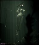 1girl 3d anthro asphyxiation blood bondage breasts complete_nudity explicit female friendship_is_magic g4 hasbro imminent_death my_little_pony nipples nosebleed nude nudity octavia_melody octavia_melody_(mlp) peril semi-grimdark shark solo solo_female steamyart tied_up underwater underwater_peril water