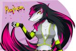  anthro female mayhem shark sharp_teeth tail 