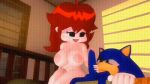  1boy 1girl 3d gif gift girlfriend_(friday_night_funkin) lovemilliesm male sonic_the_hedgehog sonic_the_hedgehog_(series) 