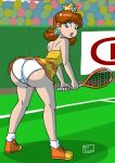 princess daisy from super mario bros. by axel-rosered