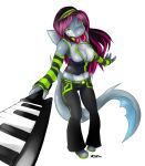  anthro female lapfoxtrax mascots mayhem shark sharp_teeth tail vulpvibe 