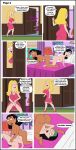 american_dad bedroom black_hair blonde brunette comic couple dialogue dildo dildo_in_pussy double_dildo francine_smith hayley_smith lesbian_couple linda_memari masturbating_under_clothes masturbation nude orgasm panties penetration pussy sexfightfun voyeur voyeurism wet_pussy yuri