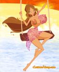 brown_hair cartoonvalley.com flora nipples riff_(artist) tagme winx_club