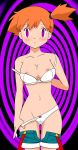 before_anal before_sex big_breasts breasts creatures_(company) curvy game_freak green_eyes gym_leader humans_of_pokemon hypnosis jimryu jimryu_(artist) kasumi_(pokemon) looking_at_viewer misty_(pokemon) nintendo nipples orange_hair pokemon pokemon_(anime) pokemon_frlg pokemon_red_green_blue_&_yellow pokemon_rgby underwear